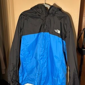 The North Face windbreaker and raincoat shell